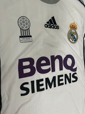 Real Madrid 06/07 Home jersey Roberto Carlos #3 US SIZE X-LARGE